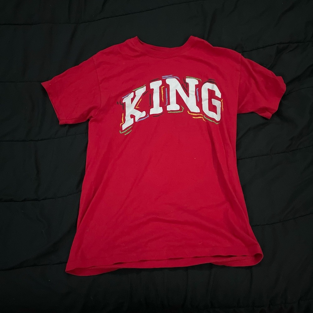 King Red Short Sleeve Men's Tee